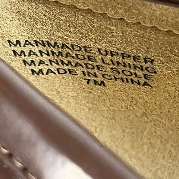 LOFT Women’s size 7 Chocolate and White Two Tone Penny Loafers New Without Box - Picture 12 of 13